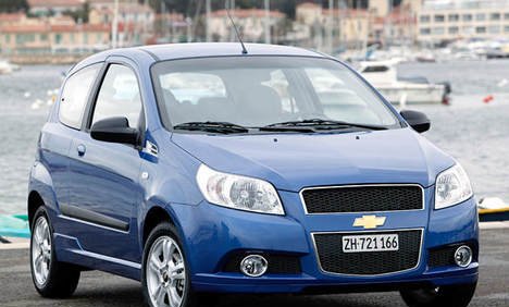 Chevrolet Aveo technical specifications and fuel economy